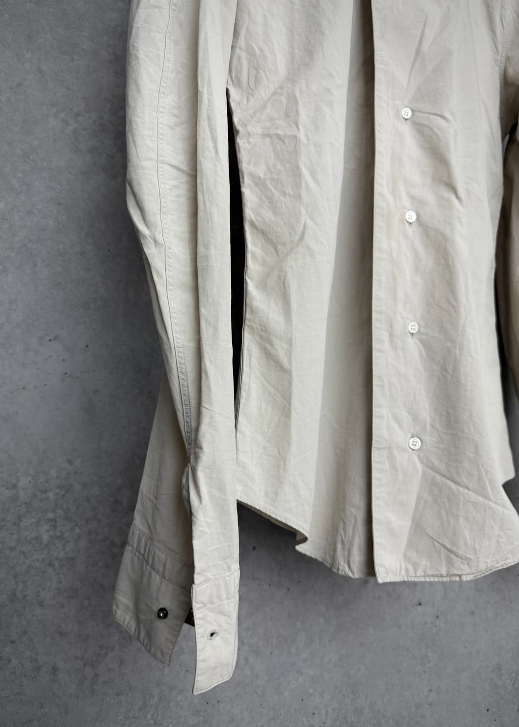 Julius asymmetric shirt 상품이미지5