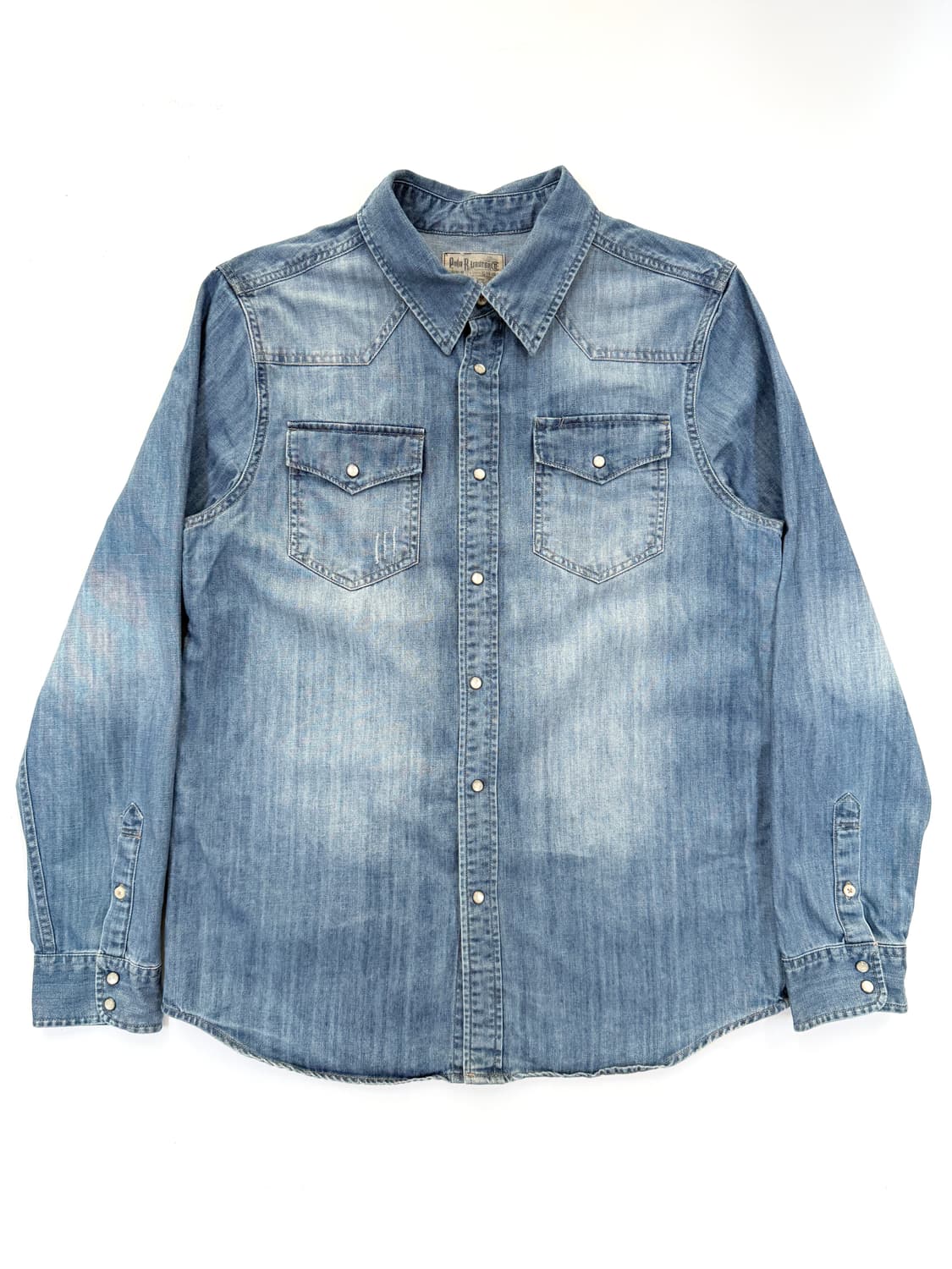 빈티지 랄프로렌 웨스턴 데님셔츠 상품이미지1