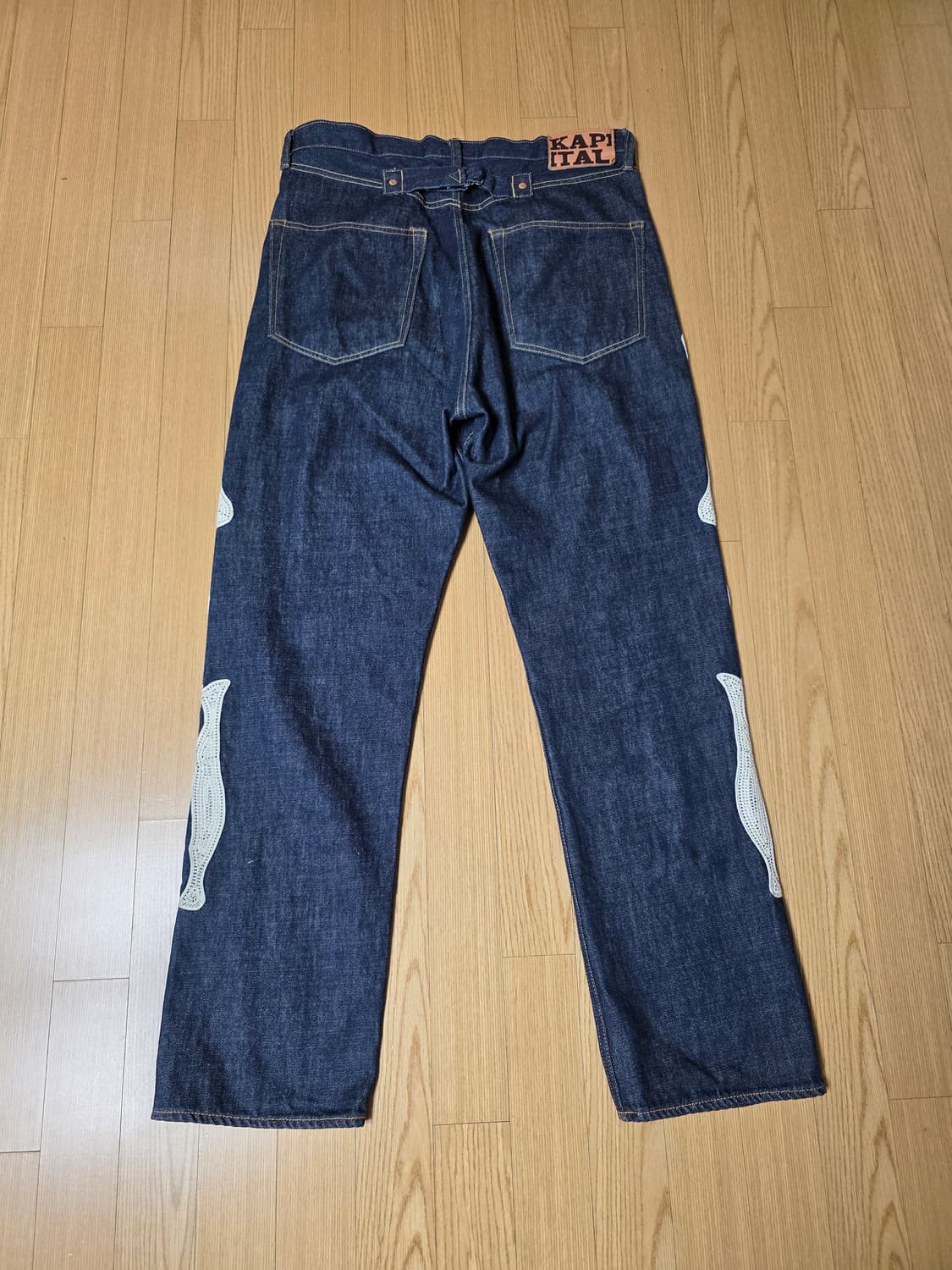 캐피탈 본 데님 멕시칸 턱시도 5P 오카길리 팬츠 인디고 36 사이즈 상품이미지2