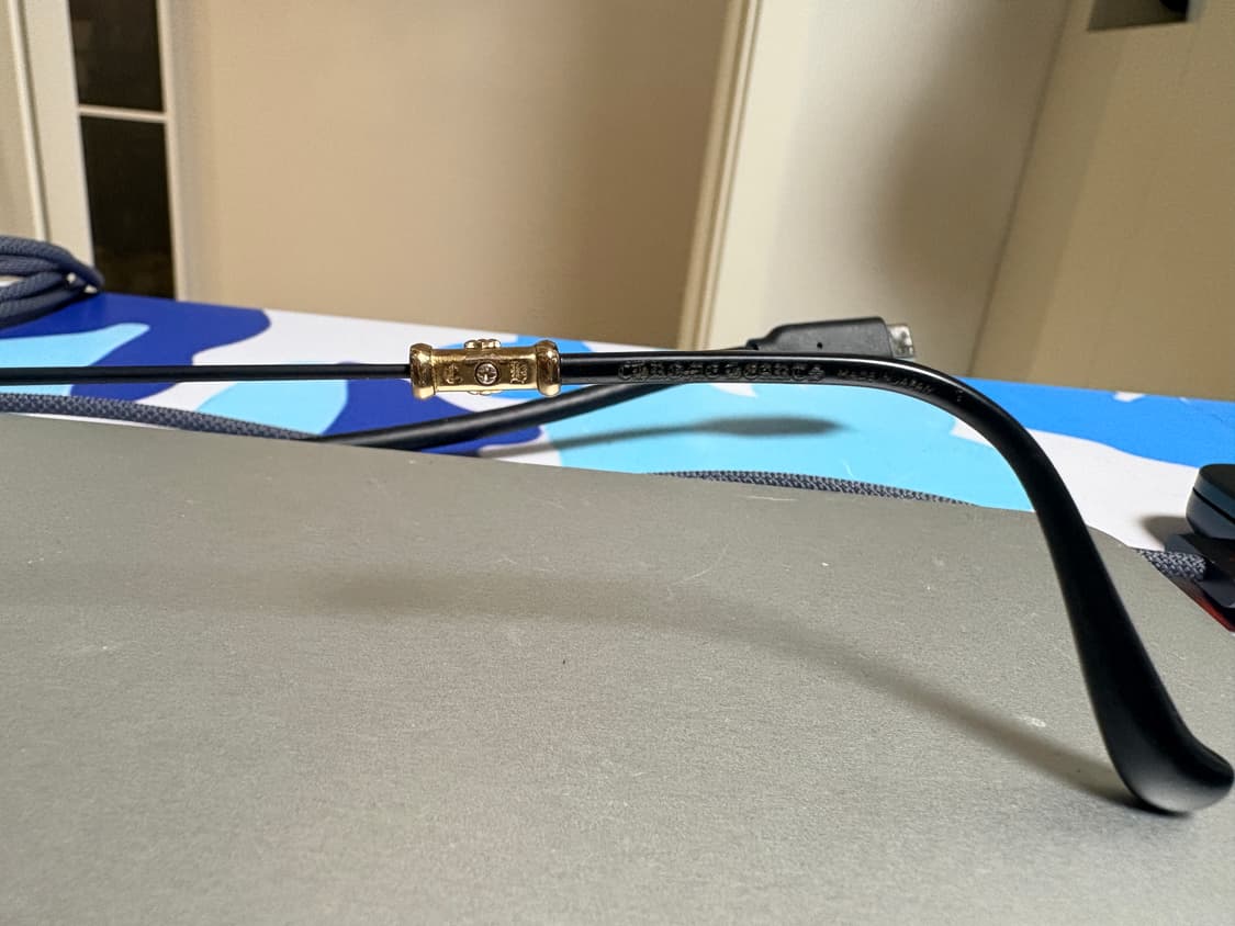 크롬하츠 필스 3 매트블랙 18k도금 금장식 상품이미지5