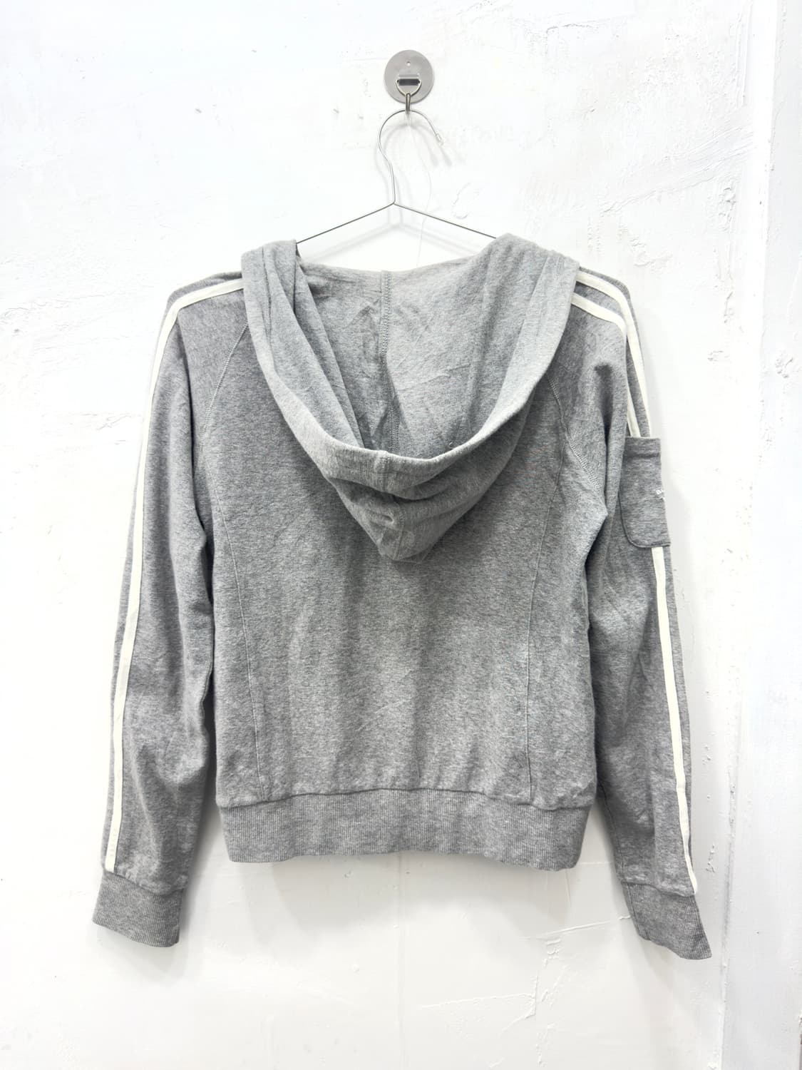 adidas gray hood zipup 상품이미지5