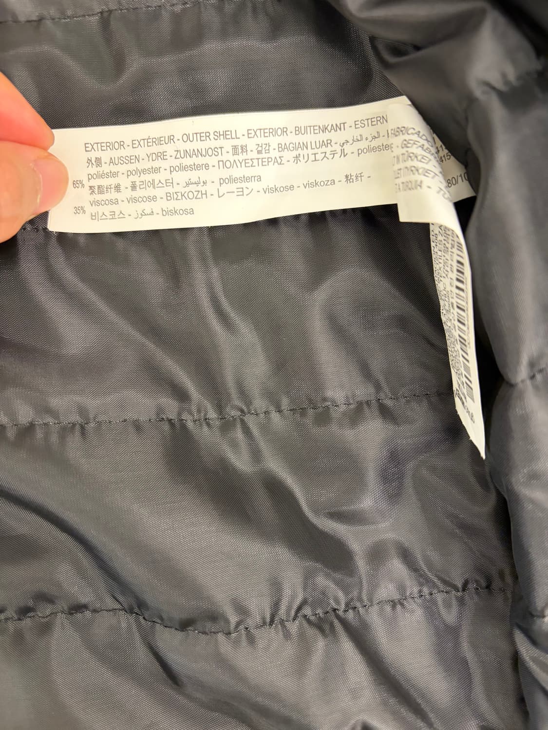 [L] 자라 레드 체크 자켓 상품이미지7