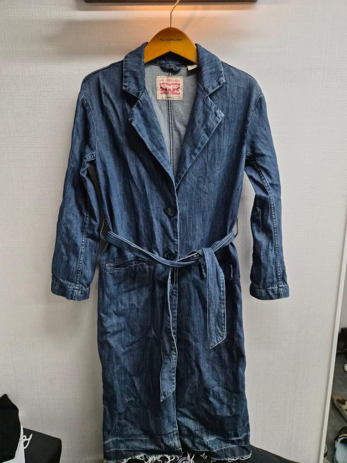 우먼 XS) 리바이스 데님 코트 팝니다 상품이미지1
