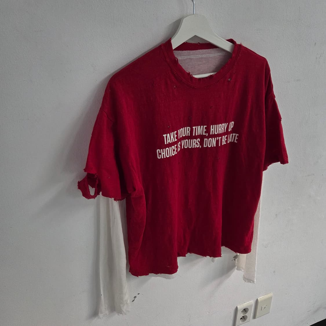 빈티지 긴팔레이드 티셔츠 상품이미지7