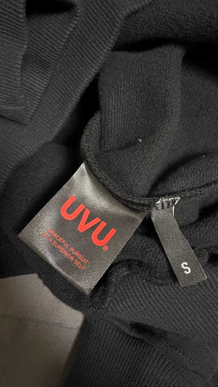 UVU 서울 마라톤 후드 블랙 상품이미지4