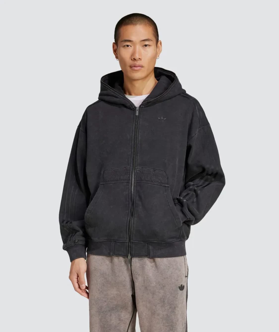 [S] 아디다스 아딜레늄 3 그래픽 풀집 후드집업 새상품 상품이미지2