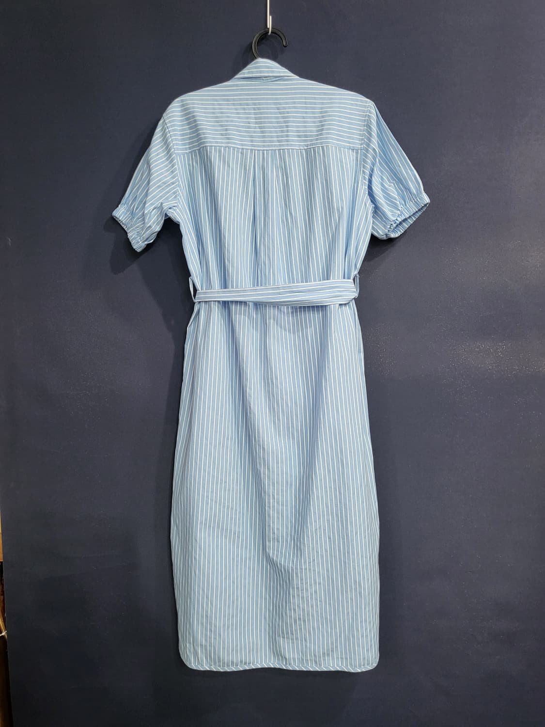 언에디트 스트라이프 벨트 롱원피스 상품이미지4