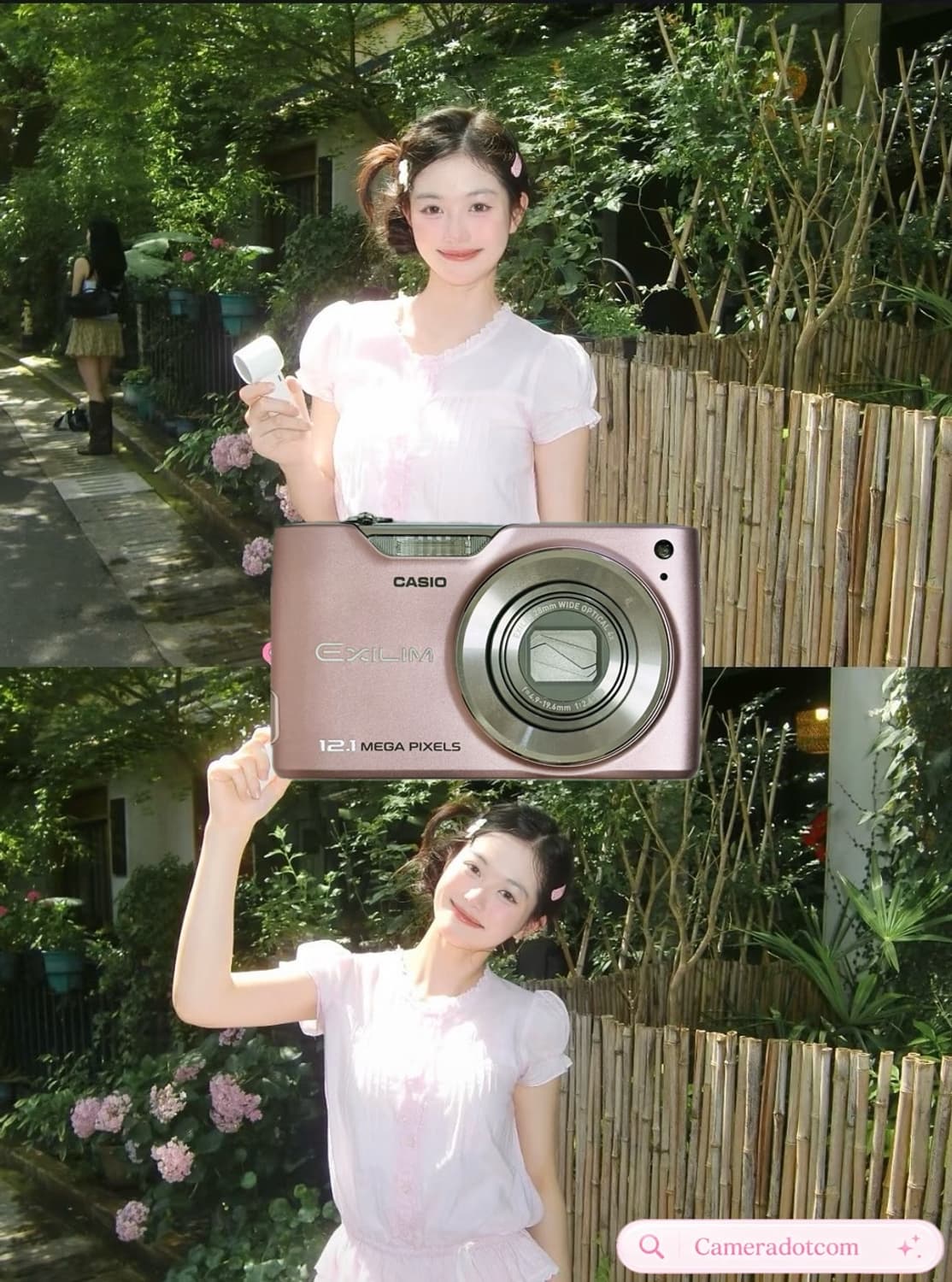 풀셋!)Casio 카시오 exlim z450 익슬림 핑크 상품이미지1