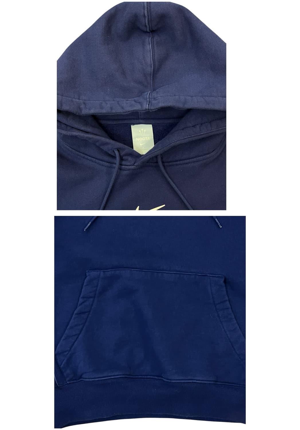 나이키X드레이크 녹타 카디널 스탁 에센셜 후드티 블루 S #csz1824 상품이미지6