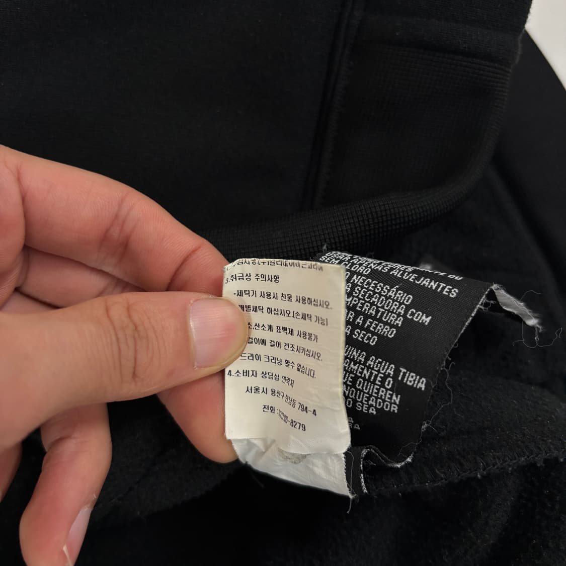 할리데이비슨 HD 로고 누빔 후드집업 상품이미지8