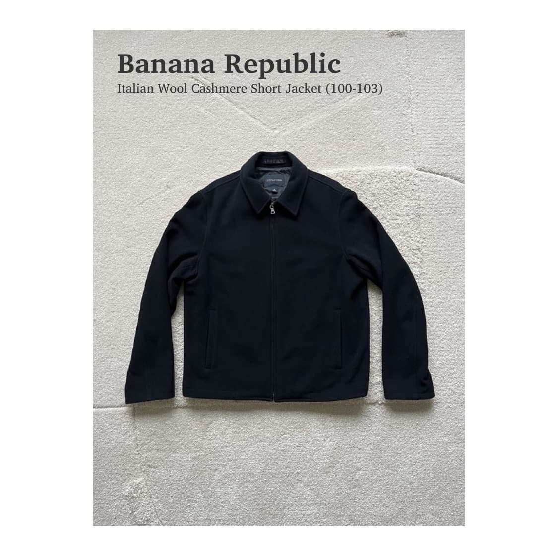 바나나리퍼블릭 이탈리안 울 캐시미어 숏자켓 (100-103) 상품이미지1