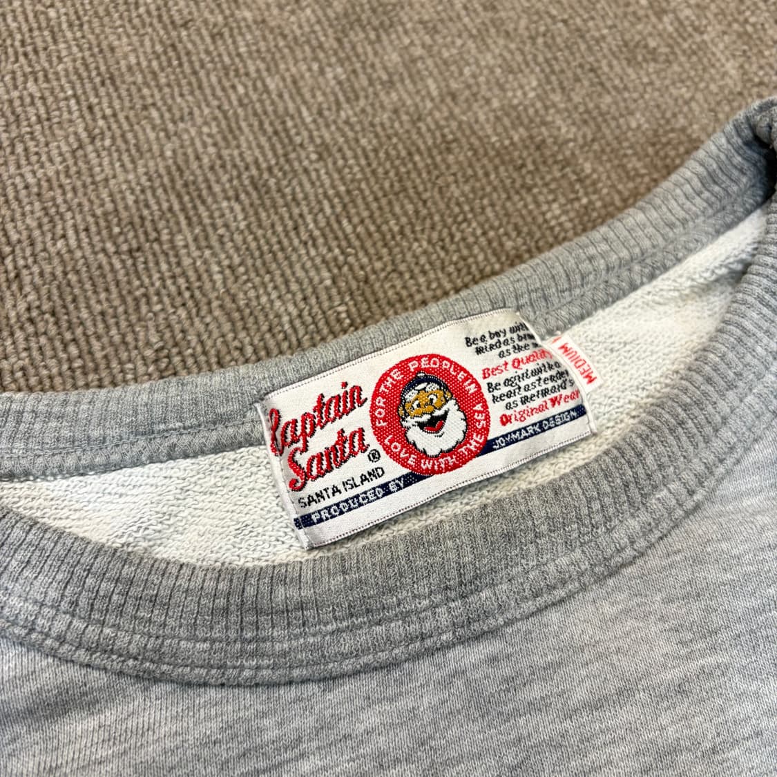 Captain santa japan 캡틴산타 프린팅 스웻셔츠 맨투맨  상품이미지2