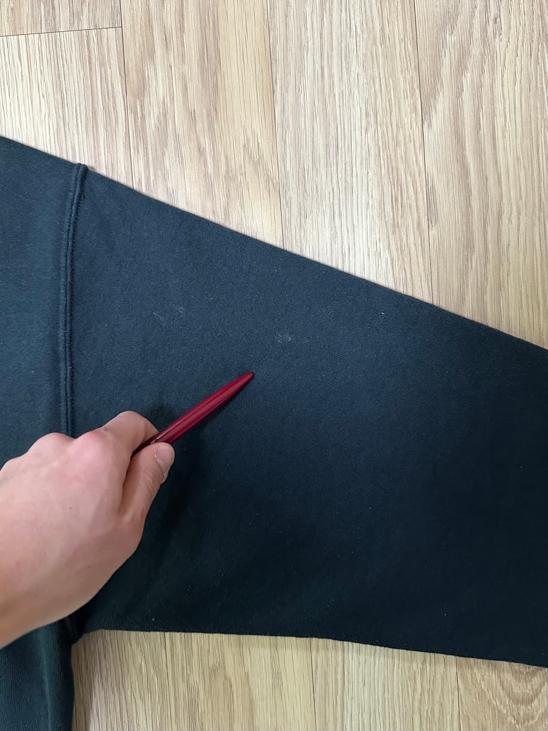 90s 빈티지 러셀 후드집업 다크그린 XL 상품이미지9