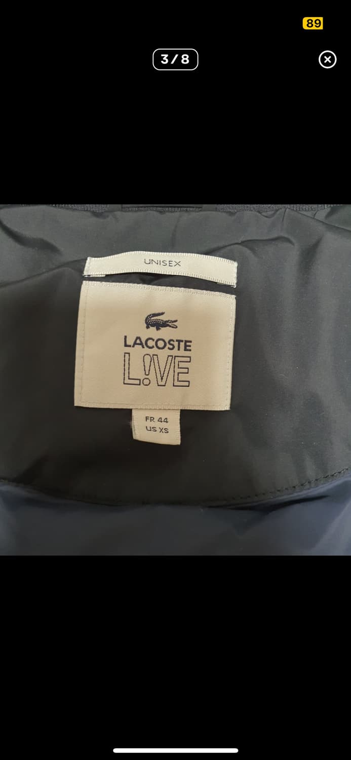 라코스테 패딩 44 xs사이즈 상품이미지2