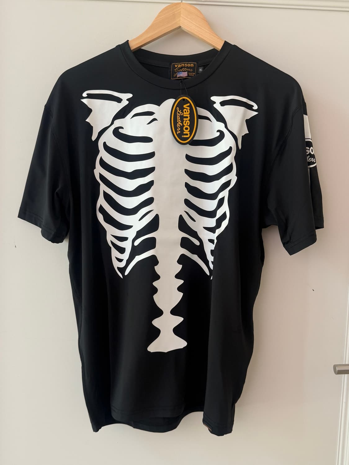 밴슨( Vanson Leathers) BONE 반팔티 상품이미지1