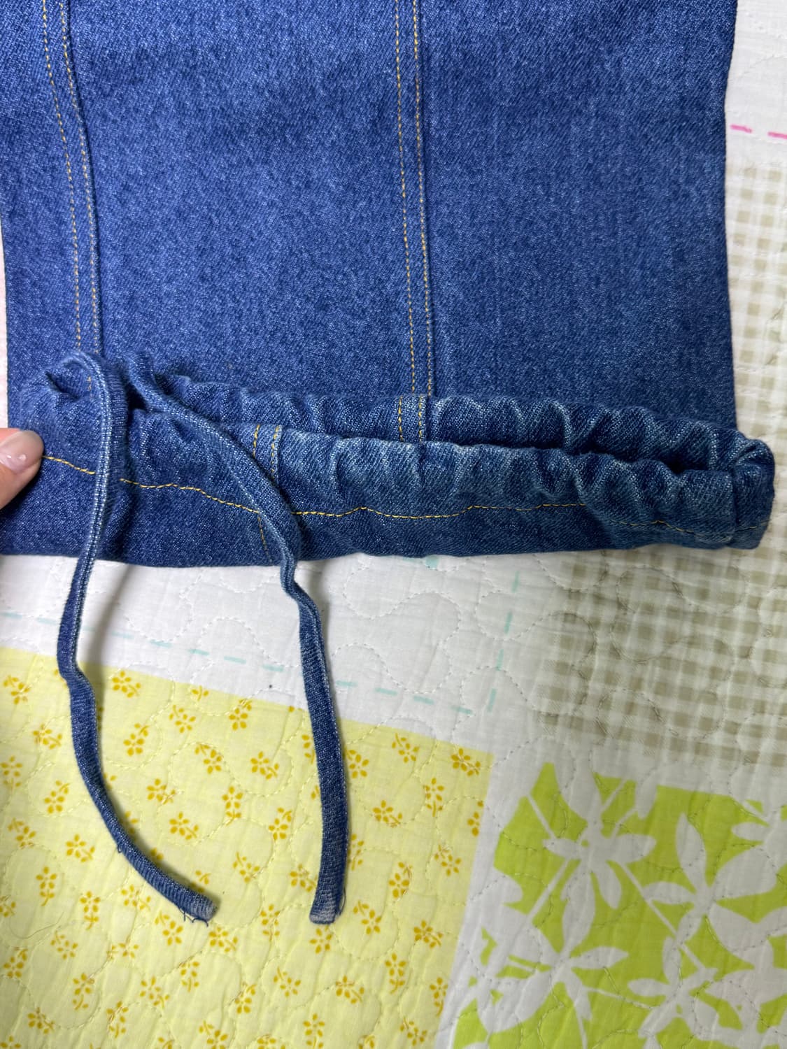 샌디리앙 인디고 티포시 진 데님 청바지 상품이미지6