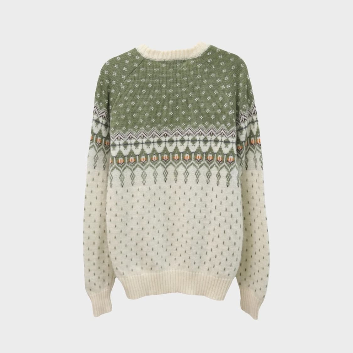 MONTANA  눈꽃패턴 투톤 울 혼방 니트 61412 상품이미지2