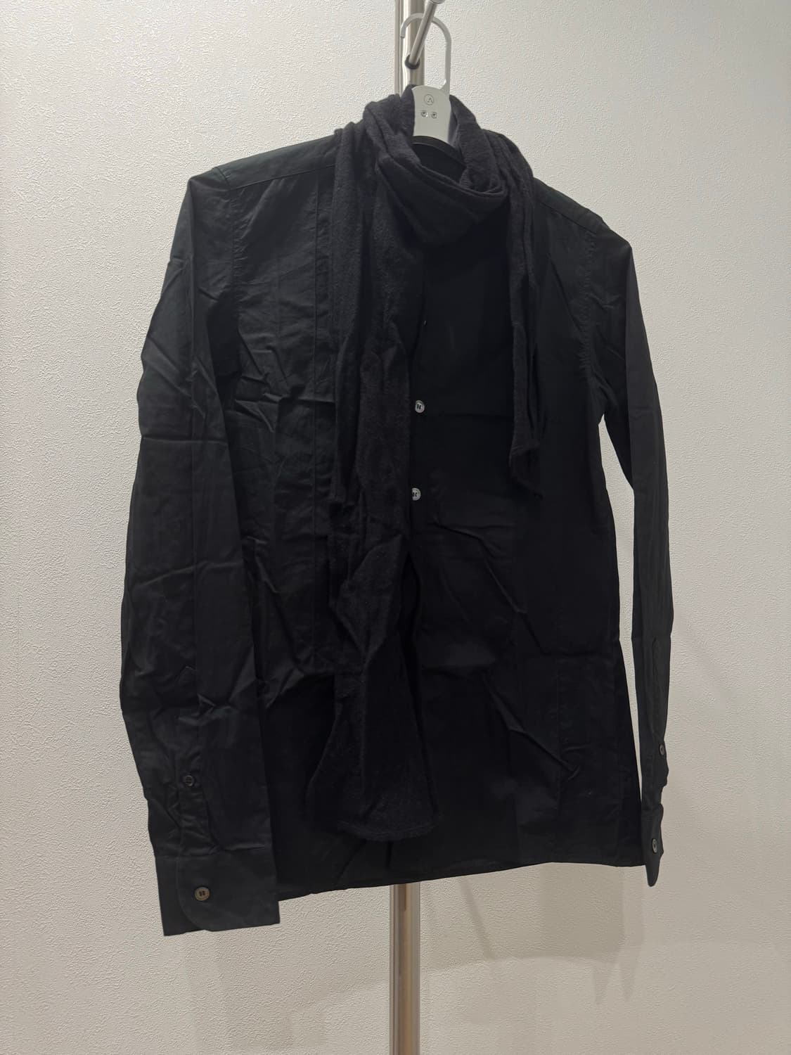 라프시몬스 08aw 스카프 레이어드 셔츠 상품이미지7