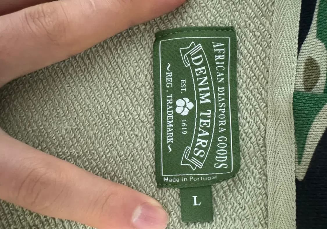 데님티어스 타이거 카모 후드집업 상품이미지4