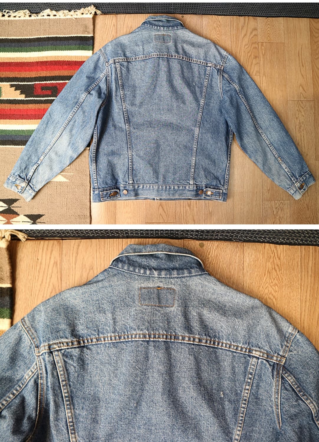 미국산 LEVIS 리바이스 70506-0217 오렌지텝 빈티지 데님자켓 상품이미지5