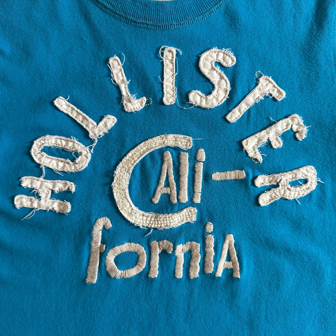 Hollister logo cotton 1/2 tee 상품이미지4