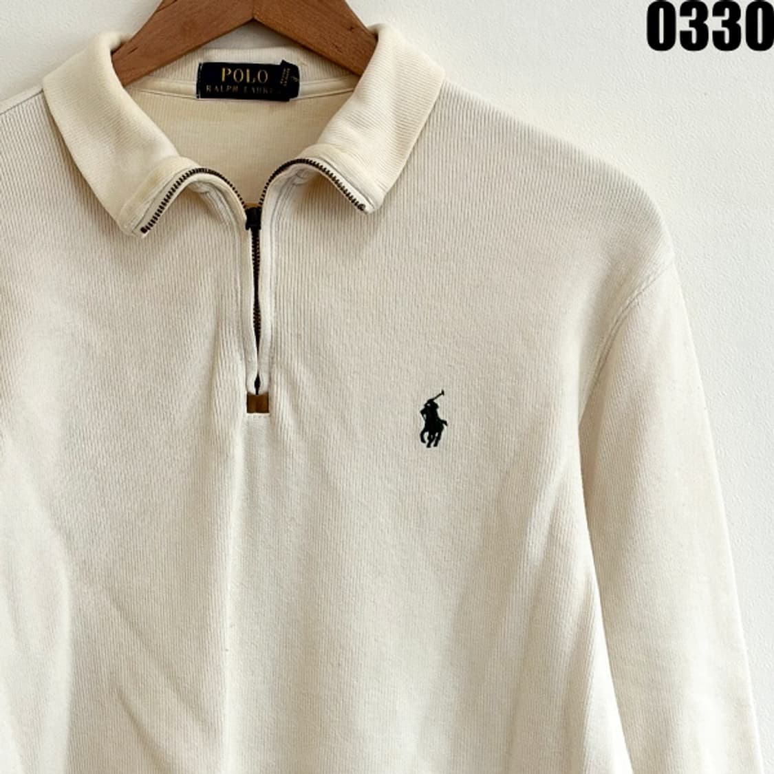 폴로 랄프로렌 하프집업 코튼 니트 S 0330 상품이미지2