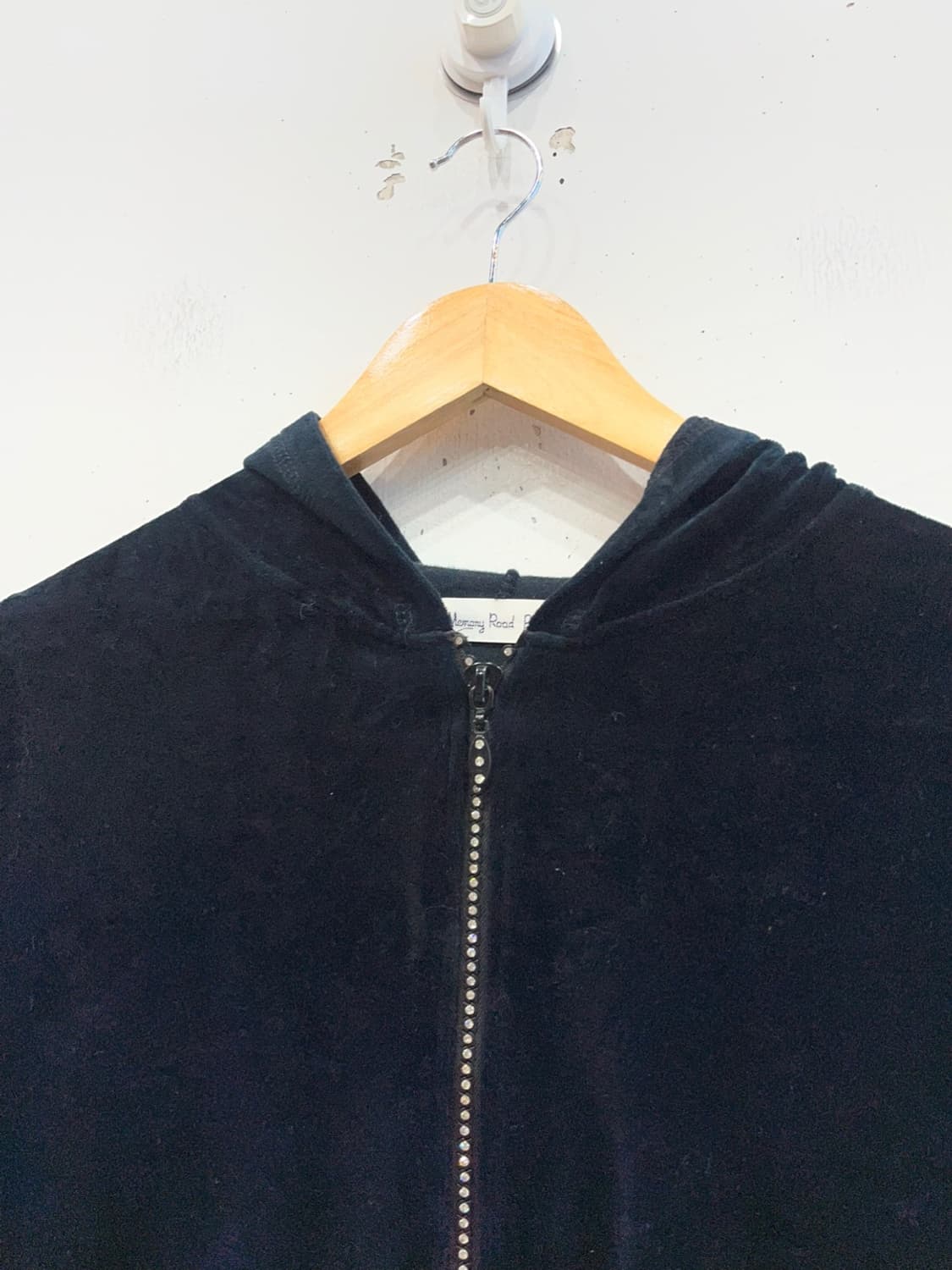 Memory road part2 JPN 벨벳 후드집업 상품이미지2