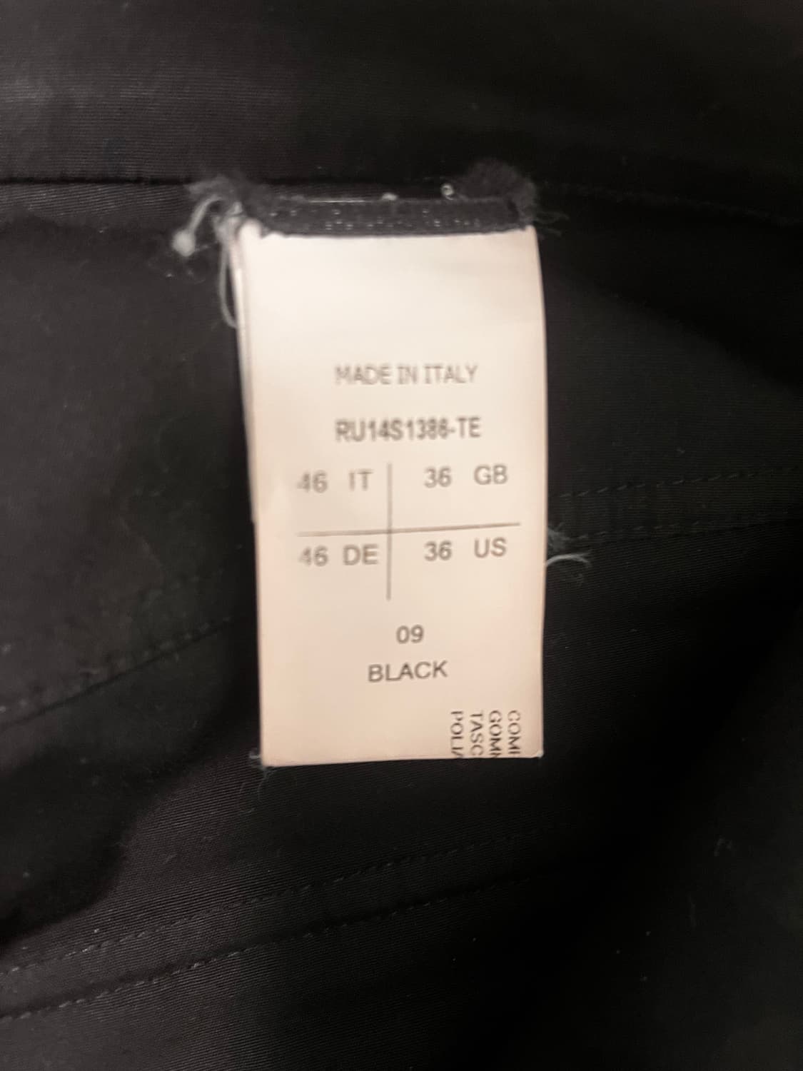 14ss 릭오웬스 멤피스진 46 size 상품이미지4