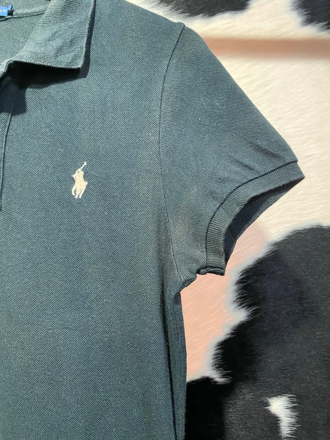 Ralph Lauren 베이직 로고 숏슬리브 롱 원피스 상품이미지6