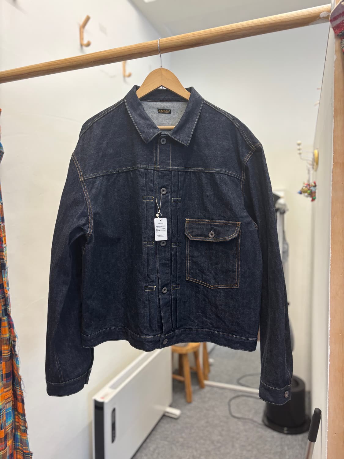 Kapital 14oz denim onewash jacket 상품이미지1