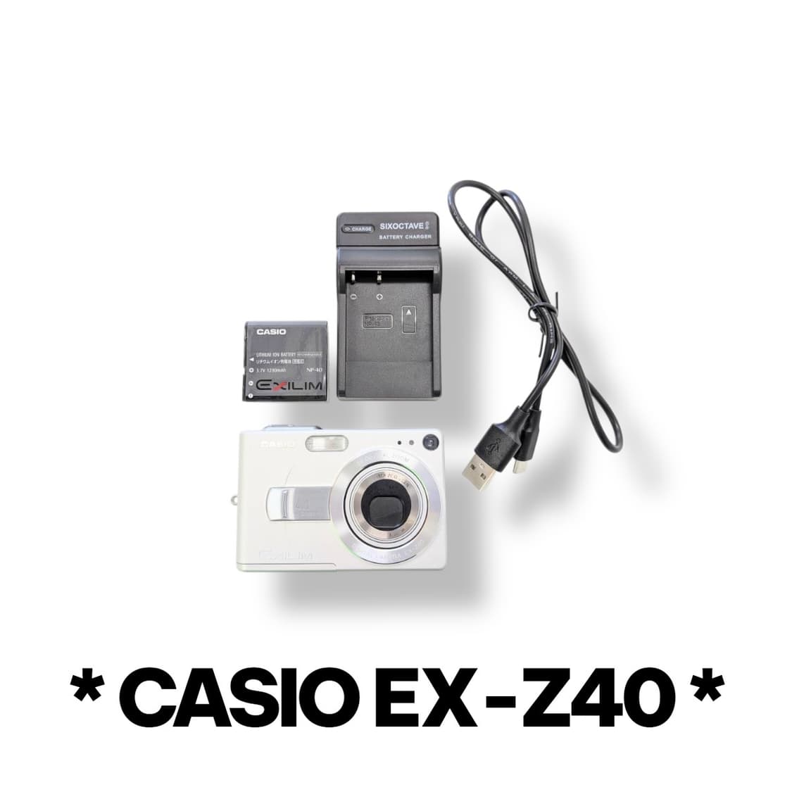 빈티지디카 카메라 카시오 엑슬림 Z40 상품이미지1