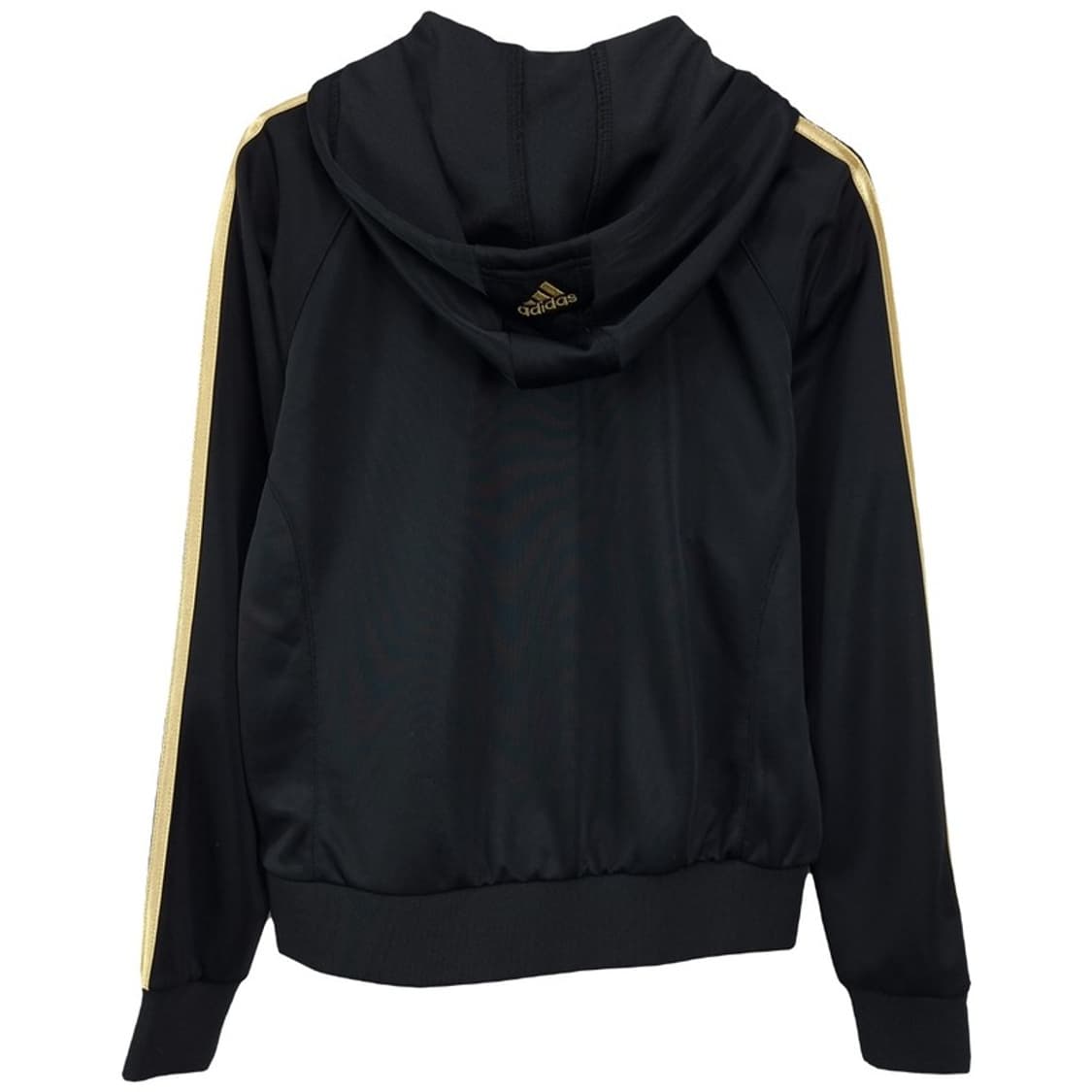 [아디다스] 빅로고 Y2K 빈티지 삼선 후드집업 블랙 골드 M16444 상품이미지3