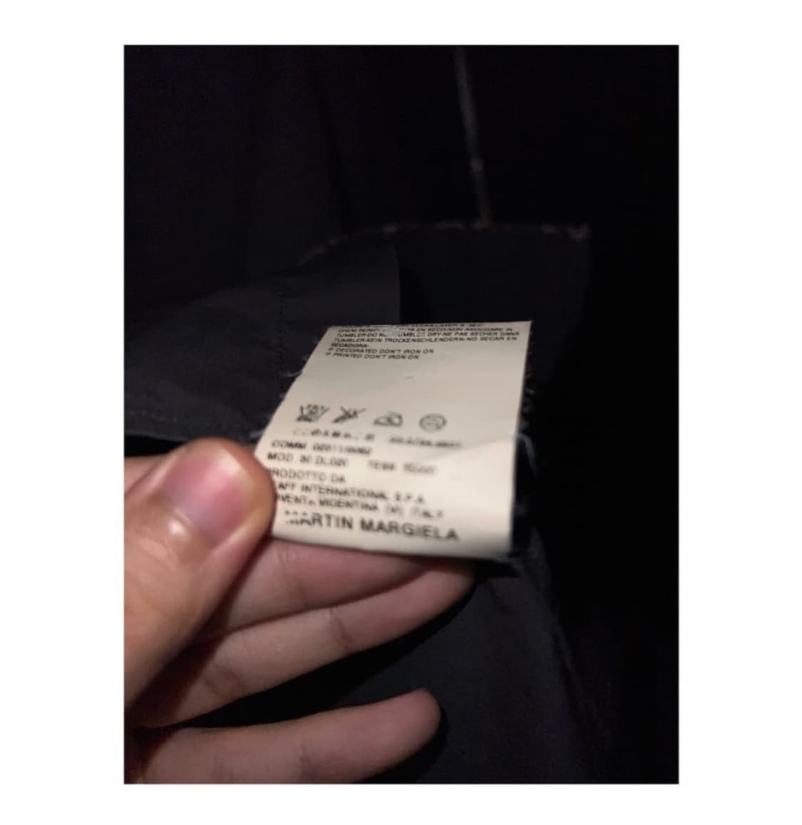 메종 마르지엘라 파이핑셔츠 상품이미지5