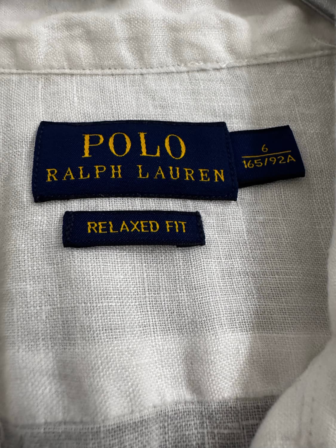 폴로 랄프로렌 린넨 셔츠 상품이미지4