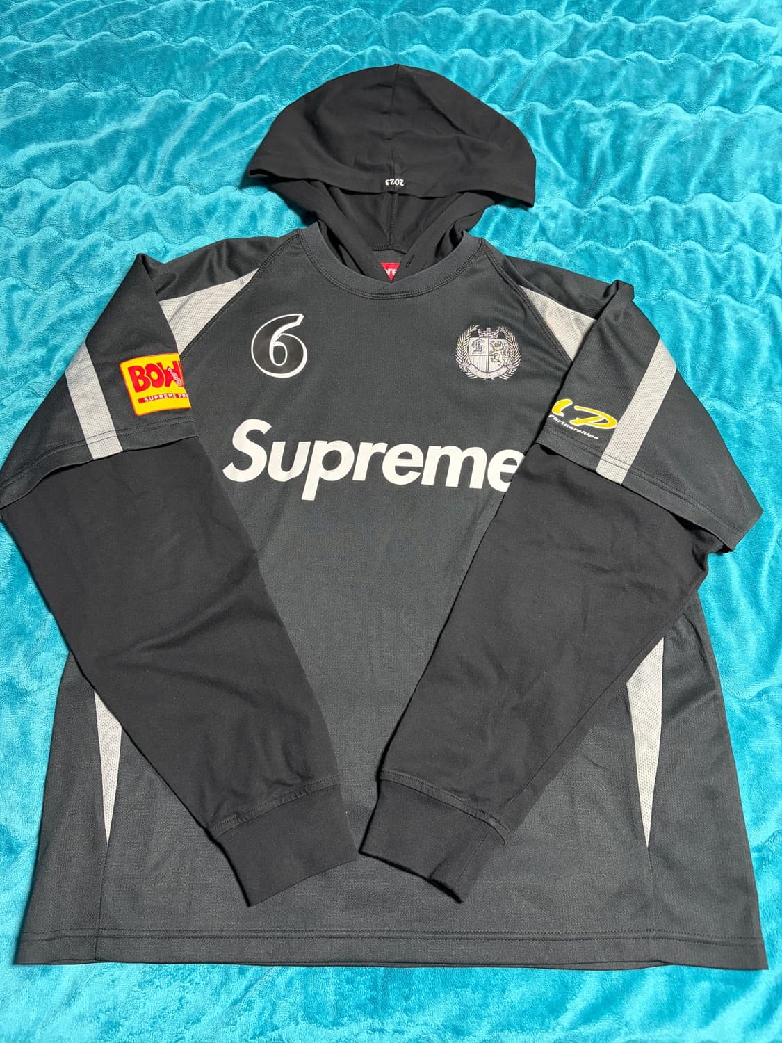 슈프림 후드 사커 저지 S 상품이미지1
