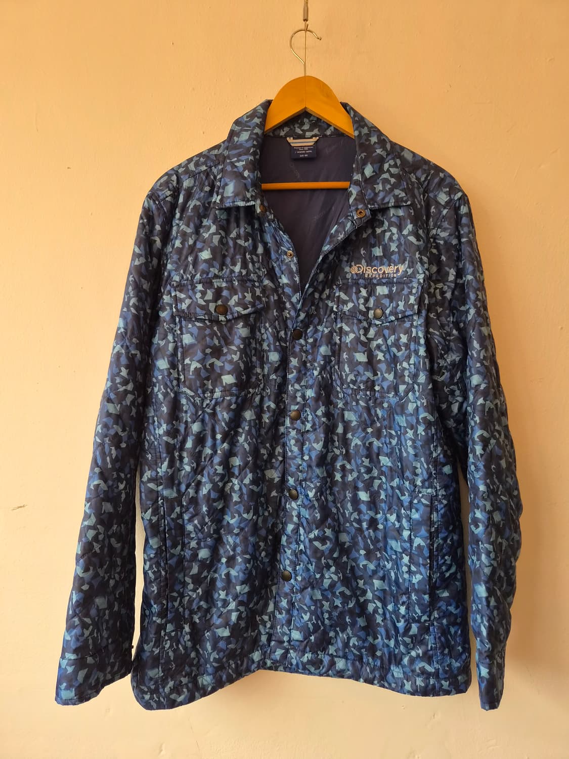 디스커버리 남성 카모플라쥬 퀄팅 셔츠자켓 105사이즈 상품이미지2