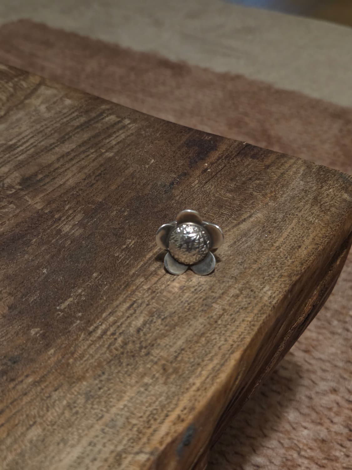 925 실버 플라워링 상품이미지2