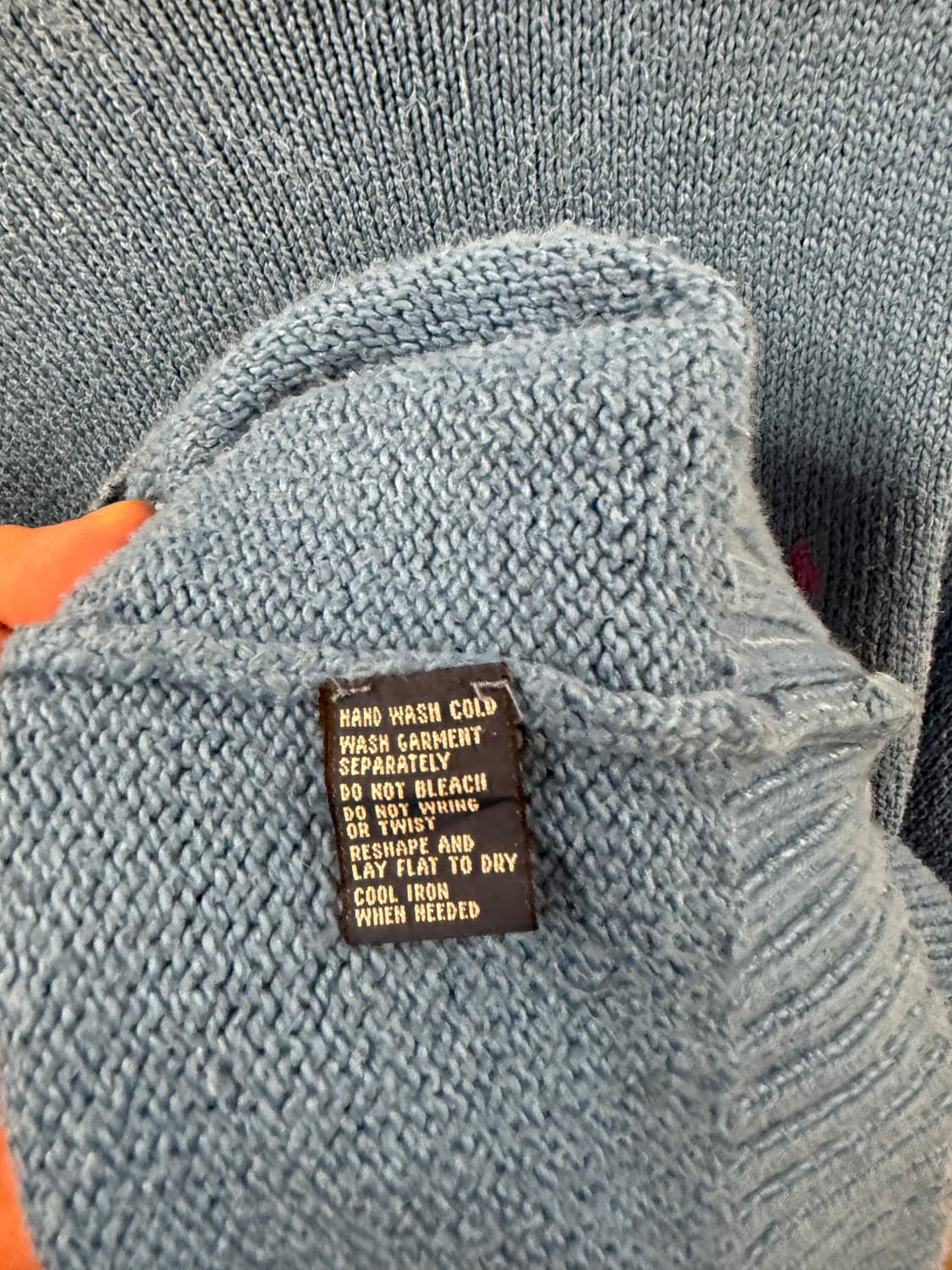 폴로 랄프로렌 헤비 블루 스웨터 니트 XXXL 추천 상품이미지7