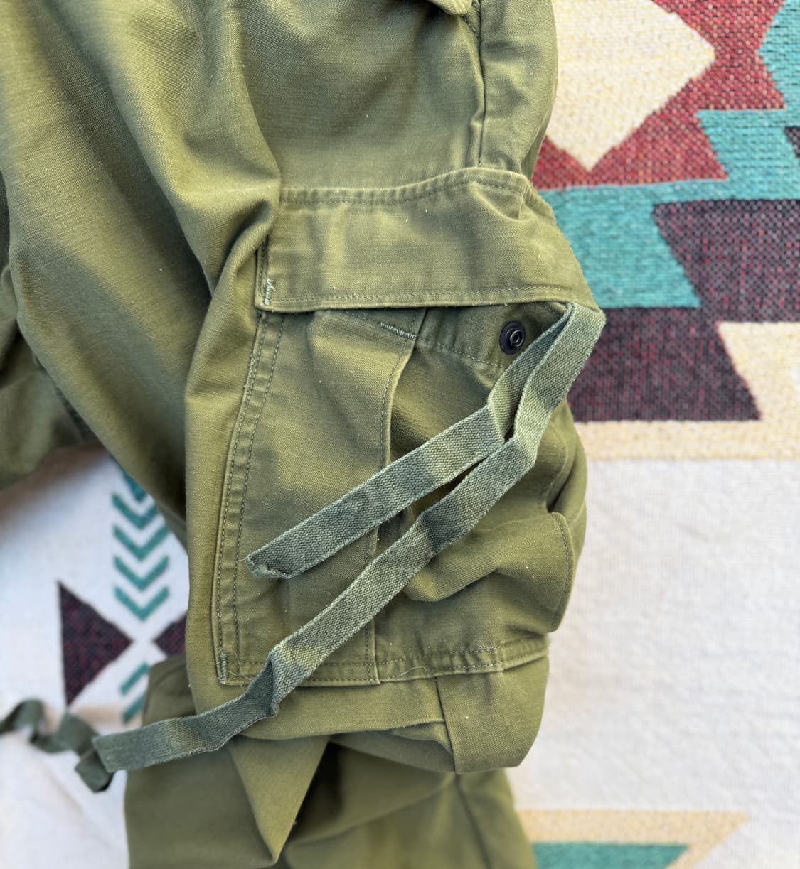 70년대 오리지널 M-65 팬츠 small short 상품이미지5