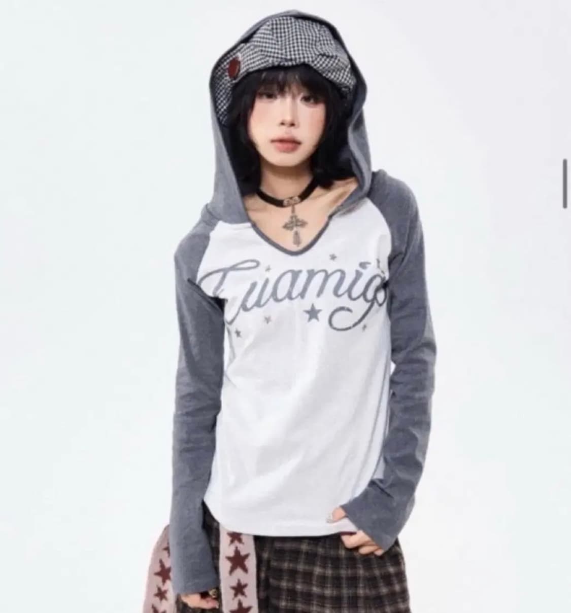 ⭐아사키프레자키 슬림핏 후드티⭐  상품이미지1