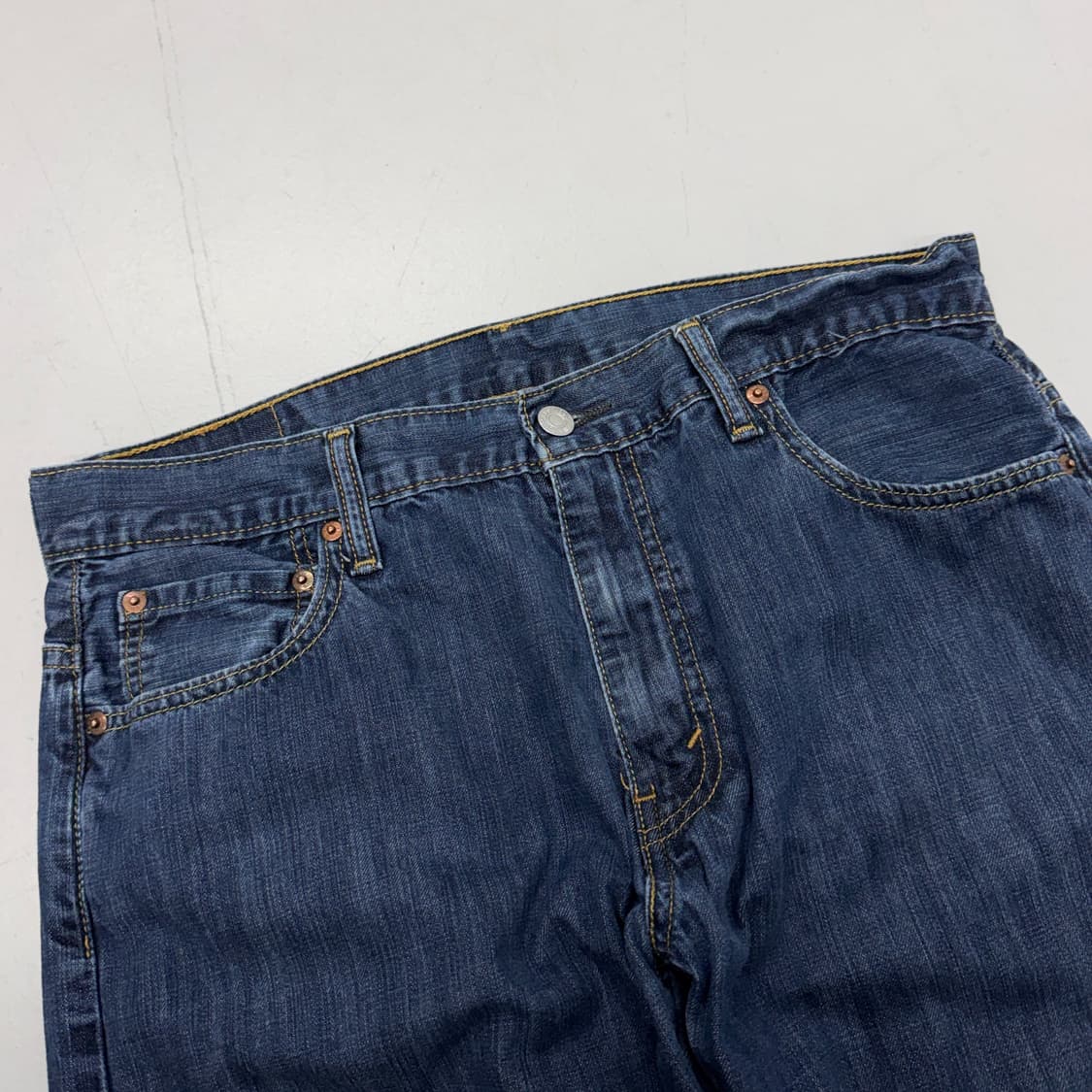 리바이스 569 새깅 워싱 와이드 스케이터 데님팬츠 상품이미지4