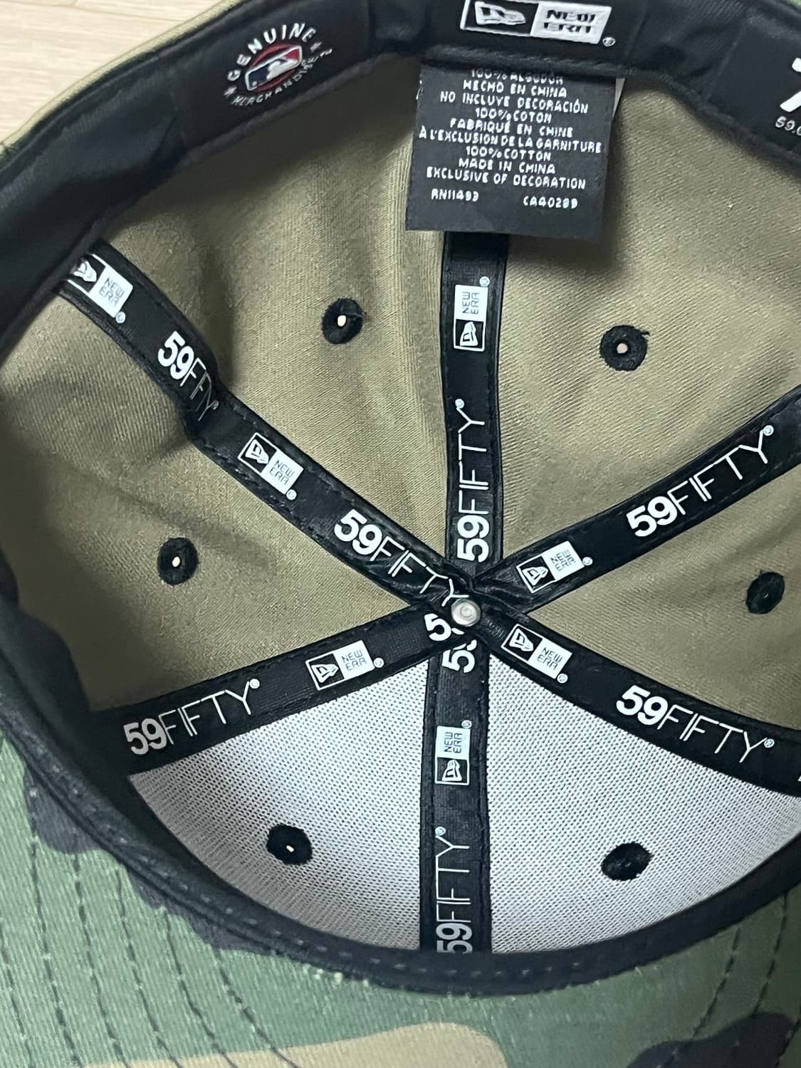 뉴에라 LA 카모 59fifty 7 1/2 판매 상품이미지2