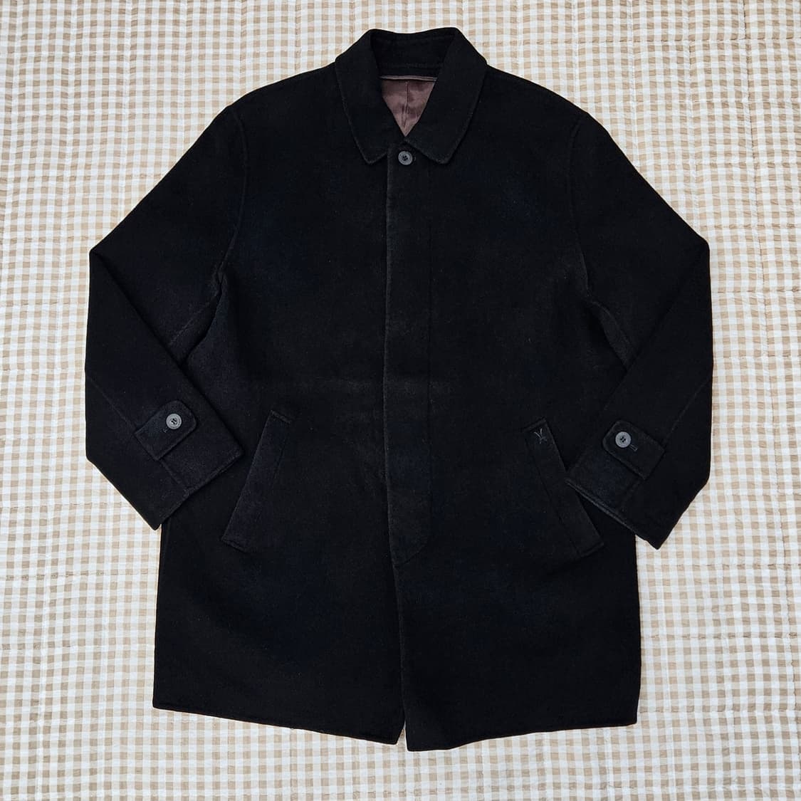 갤럭시 하프 울 코트 남자100 상품이미지1