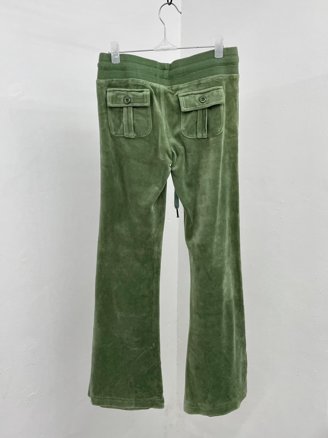 y2k 그린 티아라 벨벳 셋업💚 상품이미지9