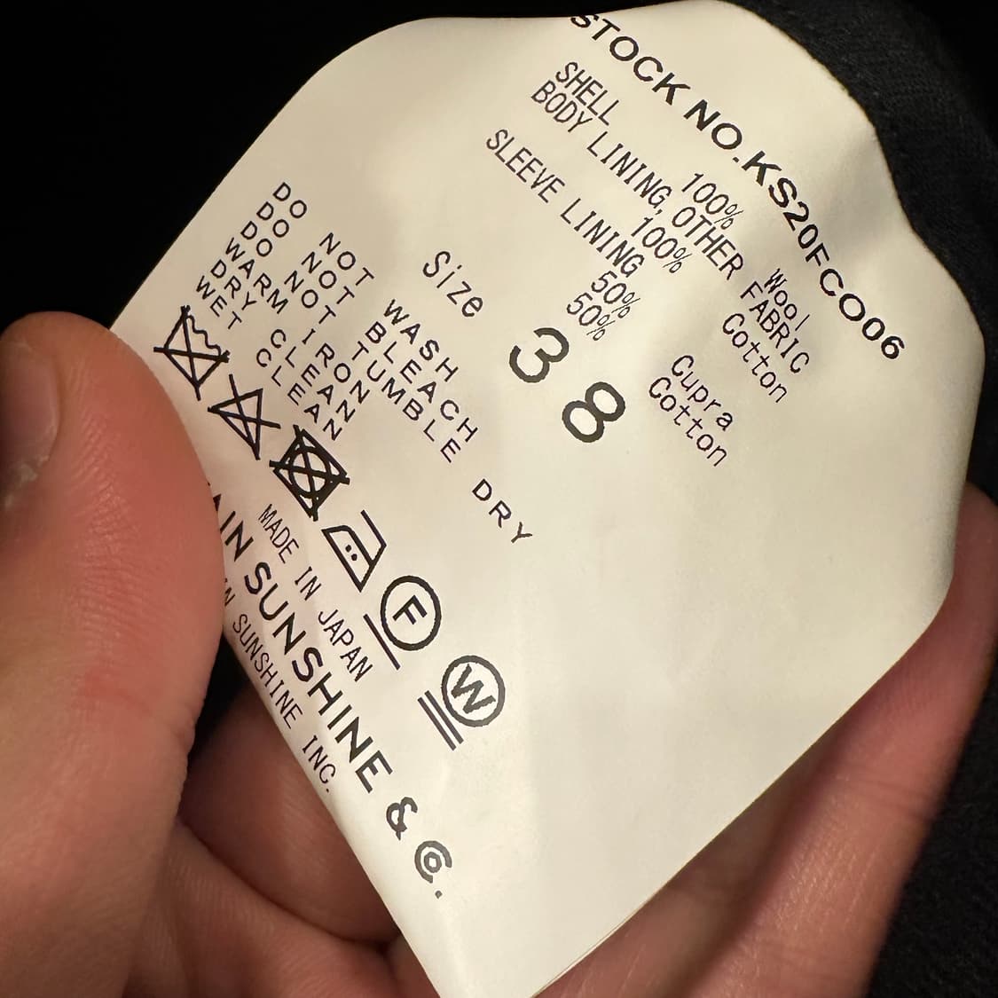 캡틴선샤인 후드코트 38사이즈  상품이미지4