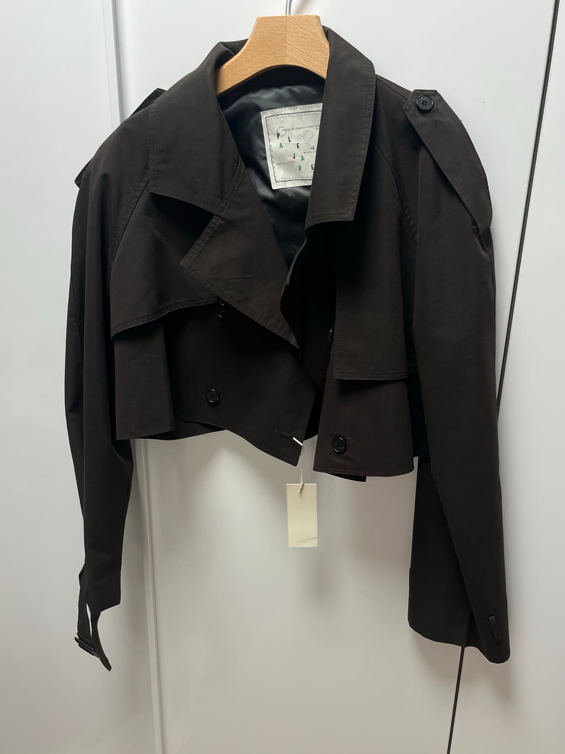 크롭 트렌치 블레이저 상품이미지1