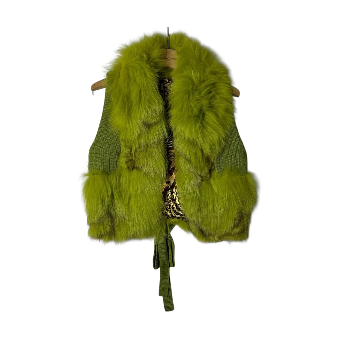 [VTG] 빈티지 폭스퍼 니트 베스트 상품이미지1