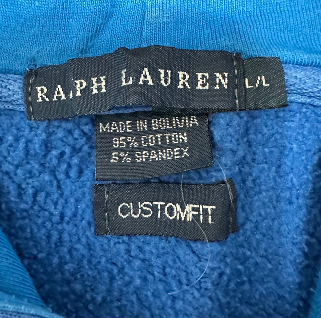 폴로 빅포니 스카이블루 후드티 상품이미지5