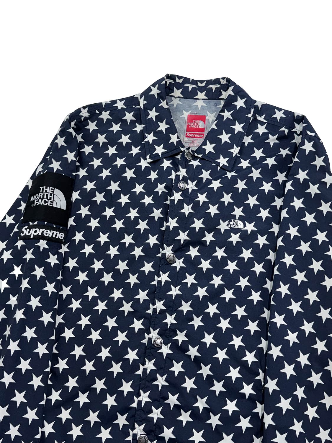 슈프림 x 노스페이스 패커블 코치 자켓 네이비 상품이미지3