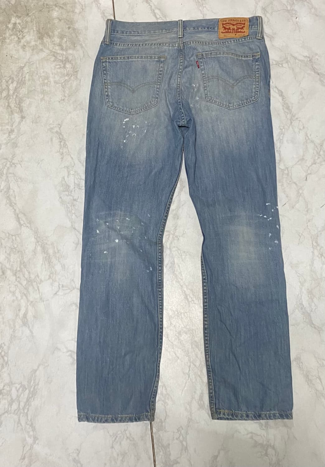 리바이스 511 연청 청바지 허리 34 인치 상품이미지4